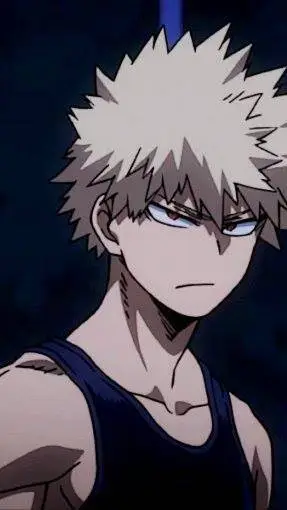 ai character: bakugo🌻 background