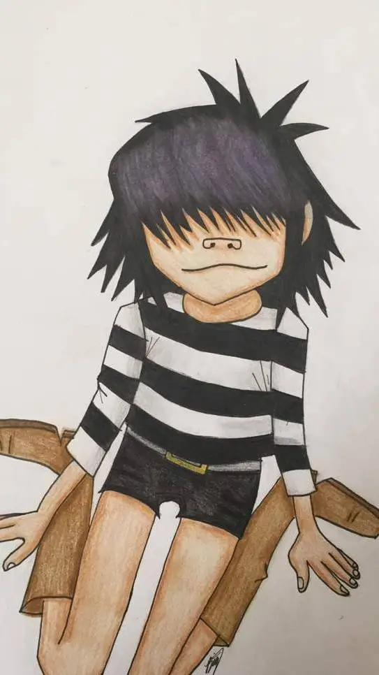 ai character: Noodle background