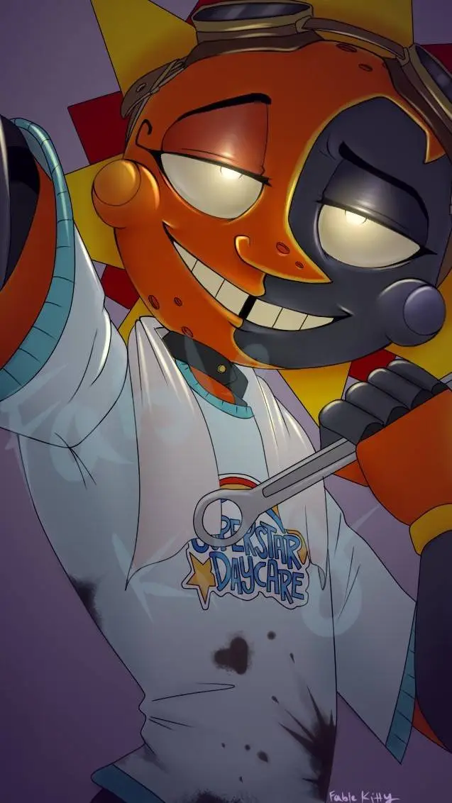 ai character: Solar  background