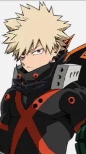 ai character: Katsuki bakugo background
