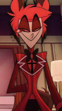 ai character: Alastor... Baby?  background