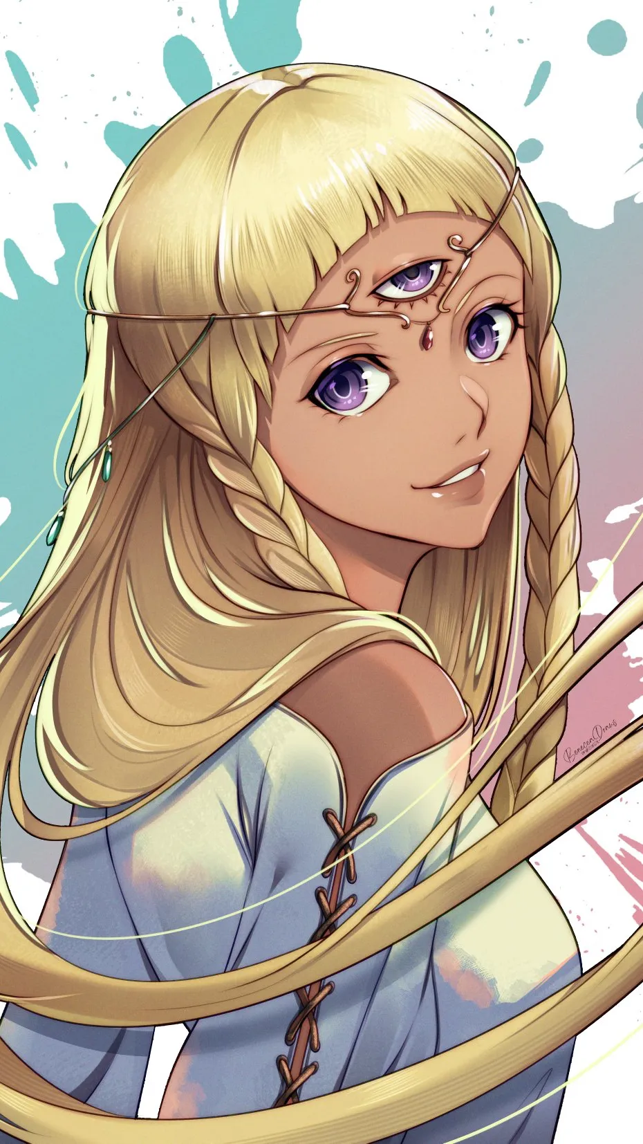 ai character: Euphausia Etoreika background
