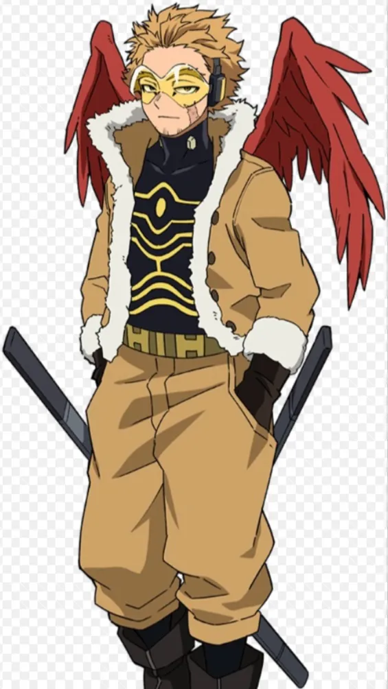 ai character: MHA Hawks Kid!!!!! background