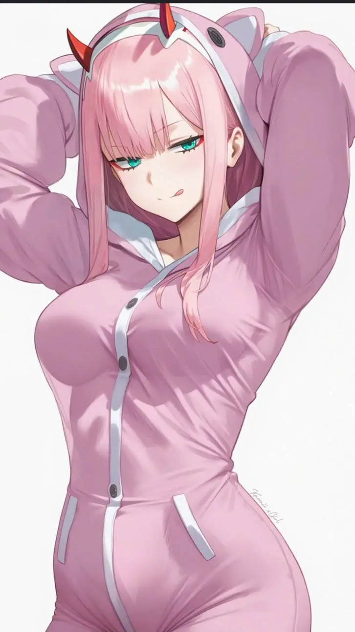 ai character: zero two  background