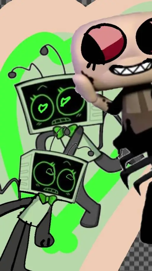 ai character: Vee shelly background