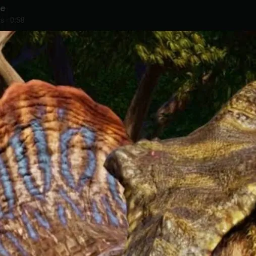 chat with ai character: TRex x spinosaurus