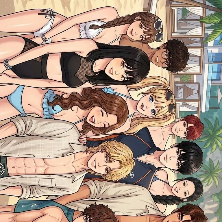 chat with ai character: beach trip