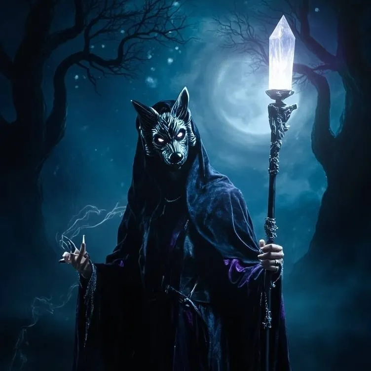 chat with ai character: The Wolf Witch