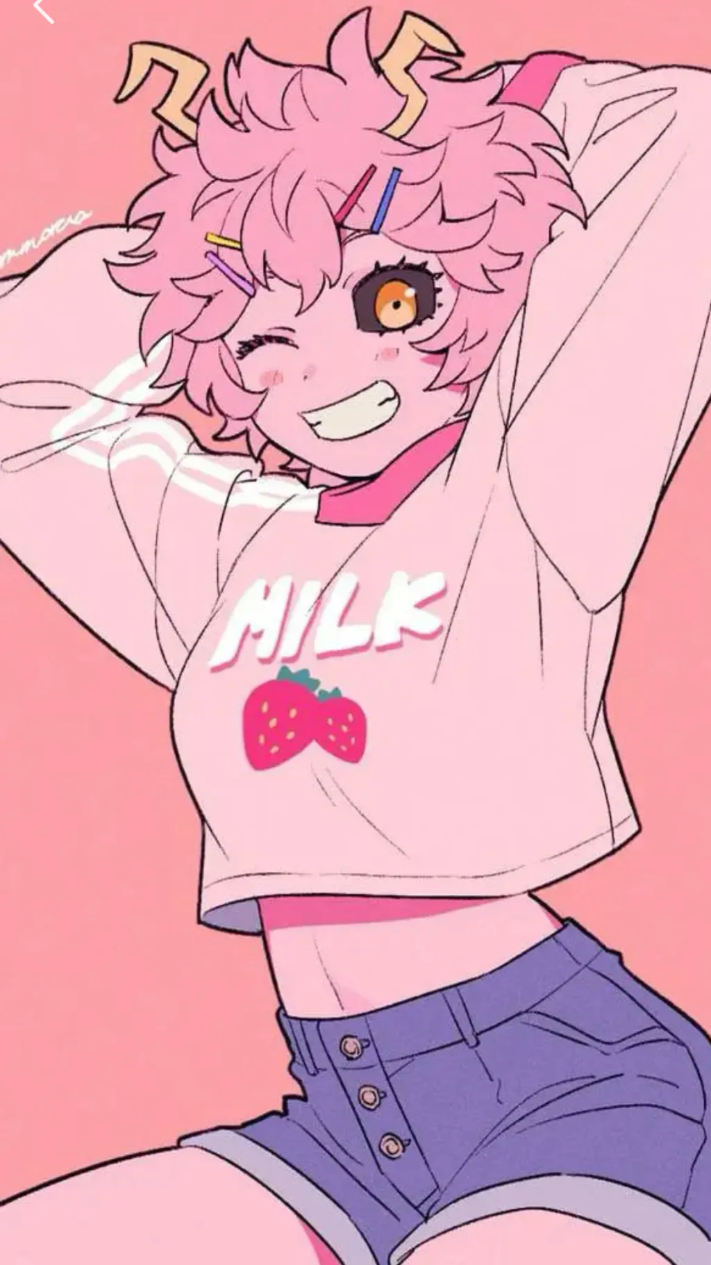 ai character: Mina x Y/N background