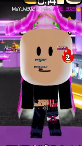 ai character: Ashido mina background