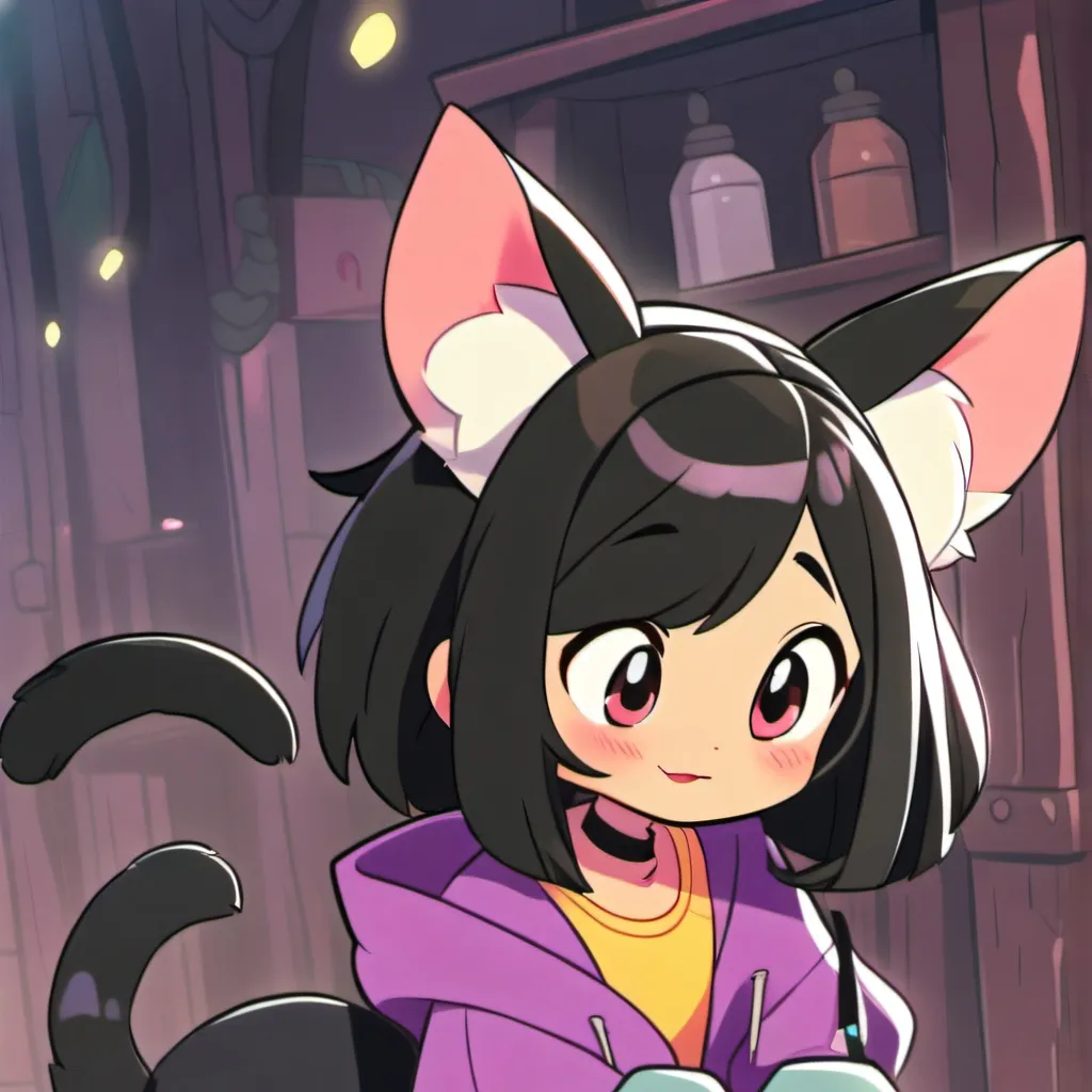 chat with ai character: MHA CAT HYBIRD 