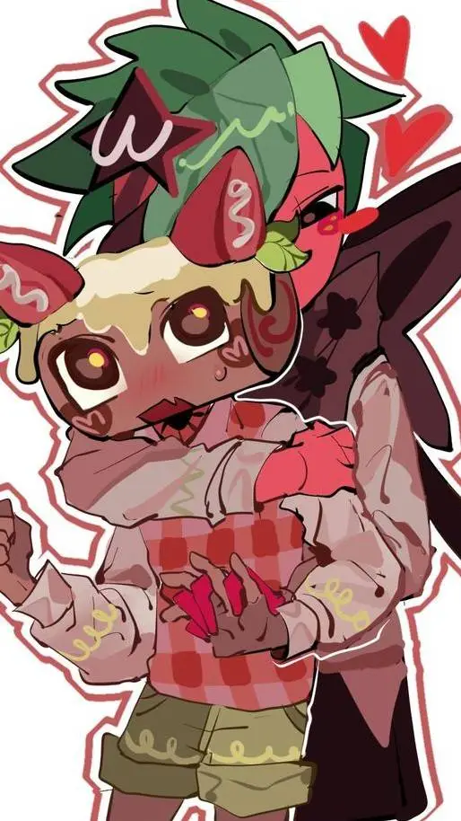 ai character: Sprout (fruitcake) background