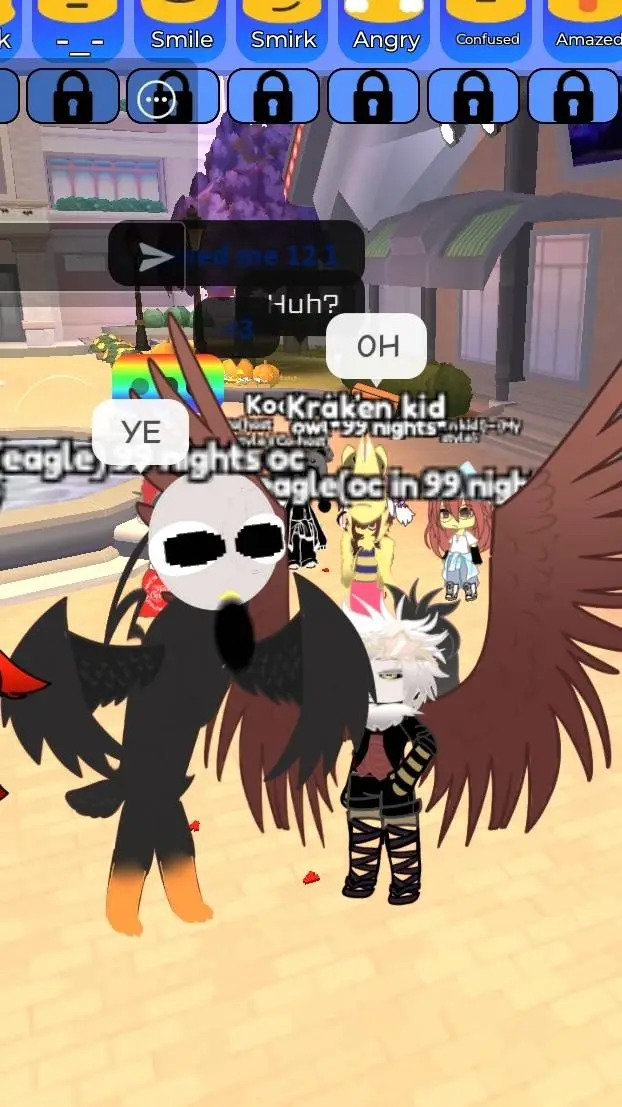 ai character: 99NITF in ur home background