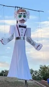 ai character: Zozobra  background
