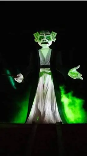 ai character: Zozobra 2023 background