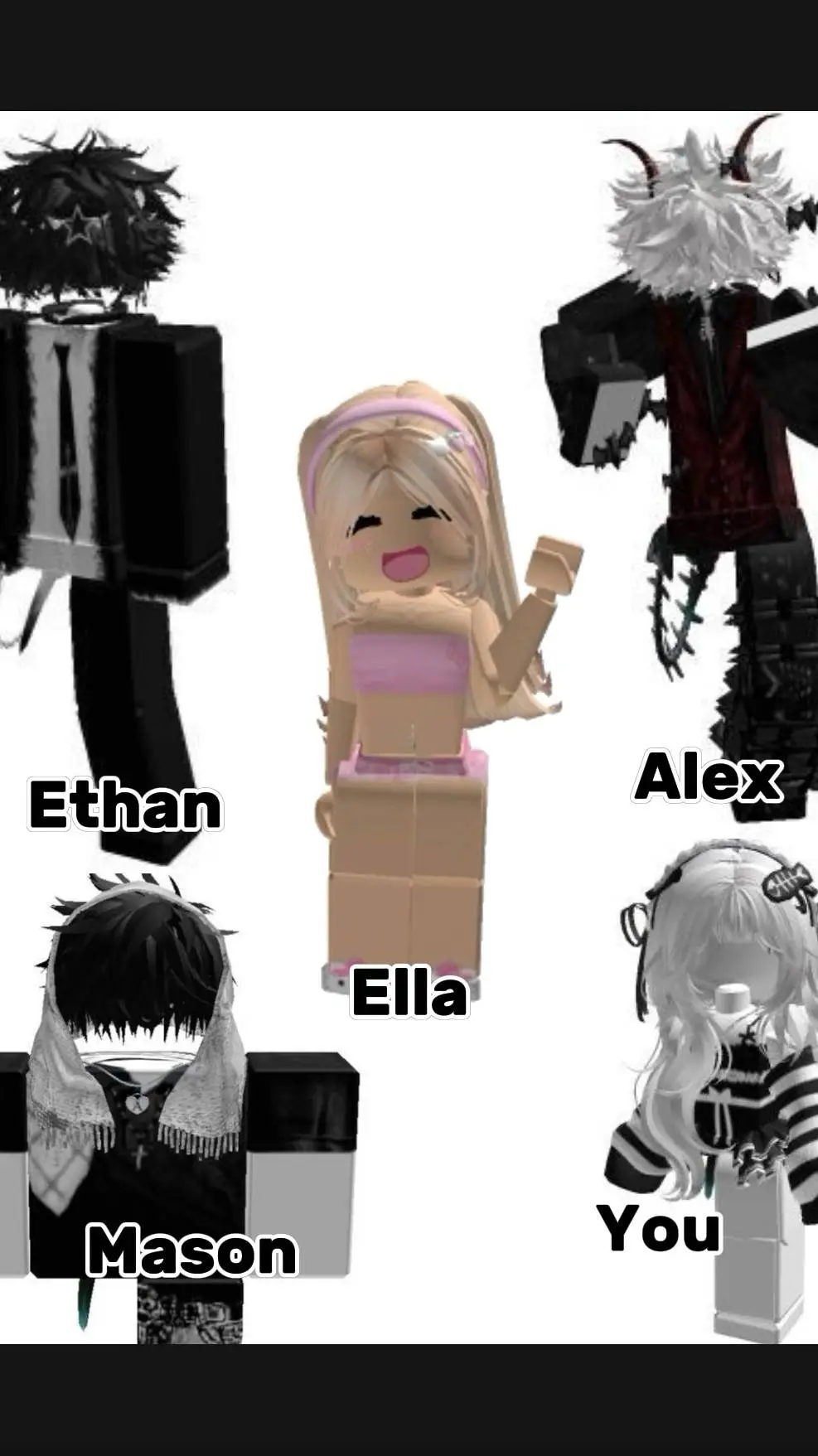 ai character: Roblox GC background