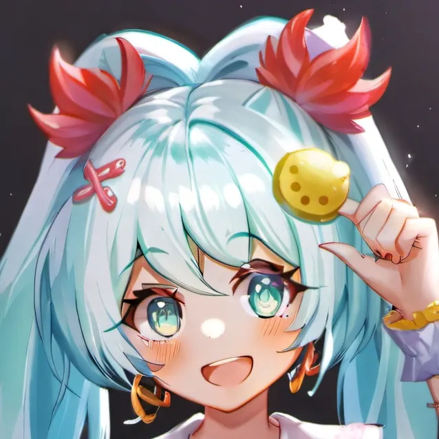 chat with ai character: cute miku