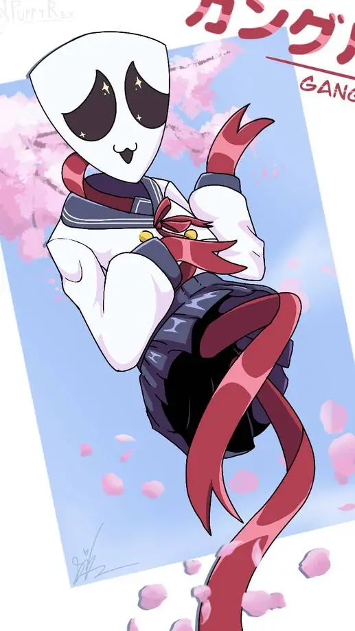 ai character: Gangle(roomate) background