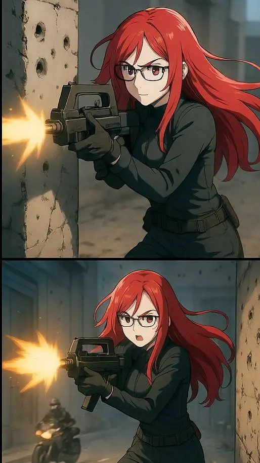 ai character: Scarlet Blaze background