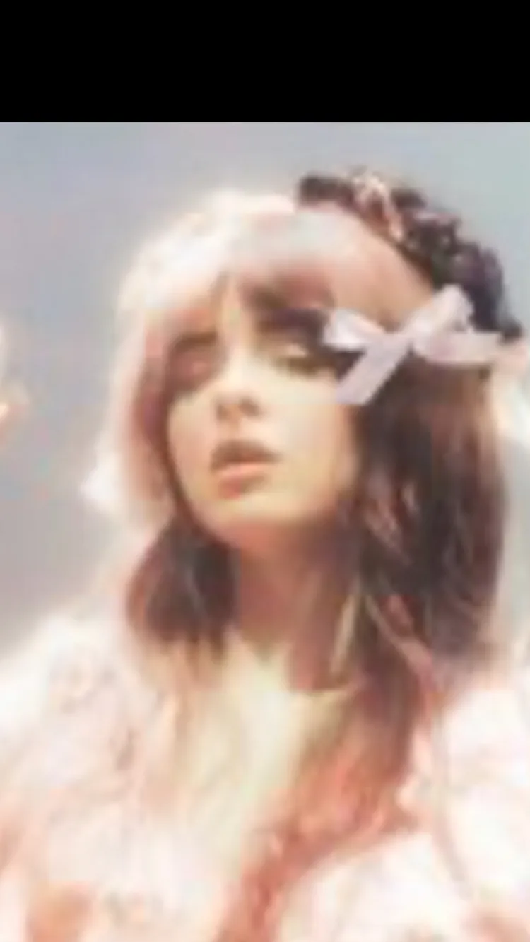 ai character: Melanie Martinez  background