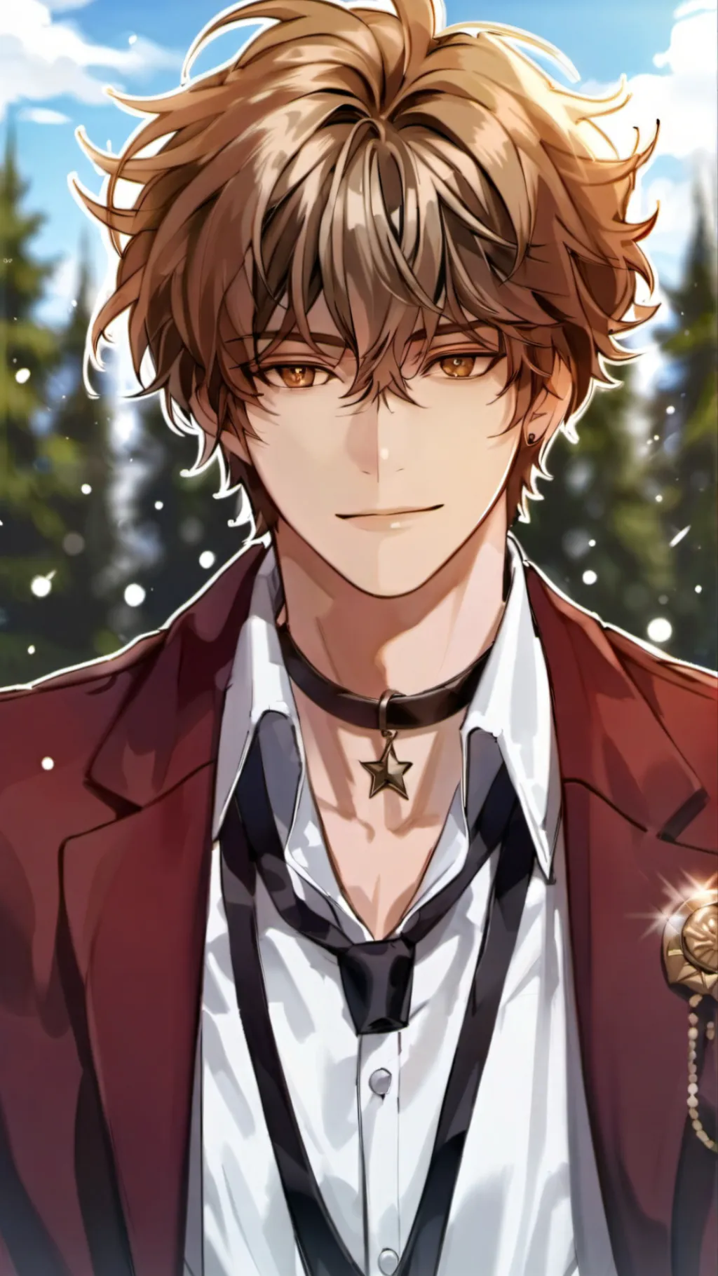 ai character: Ezra 🧡 background