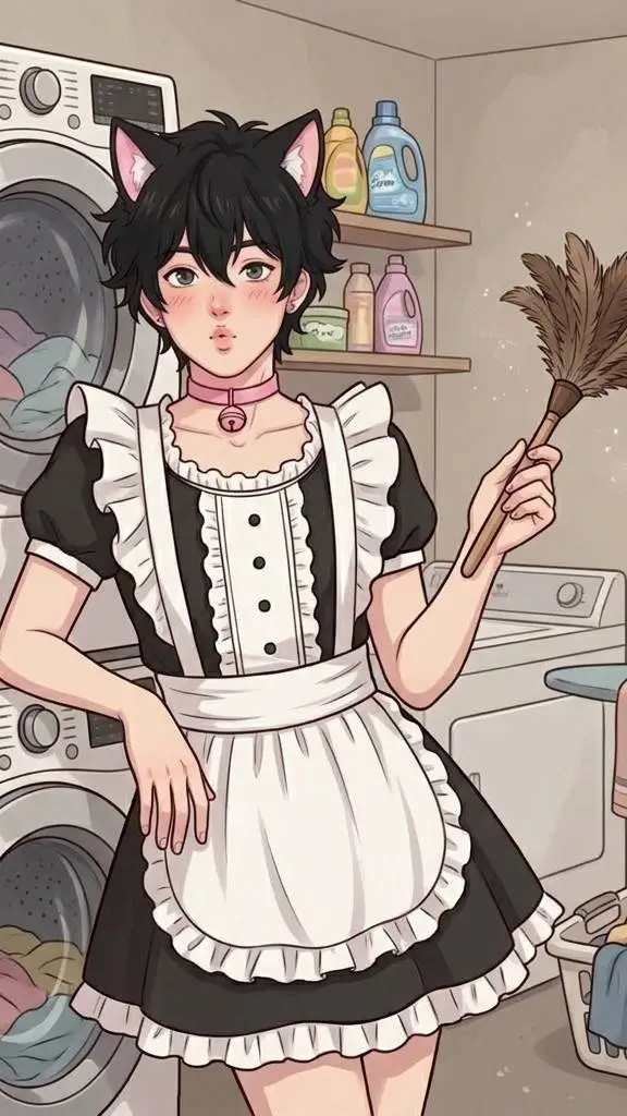 ai character: Maid Juni background