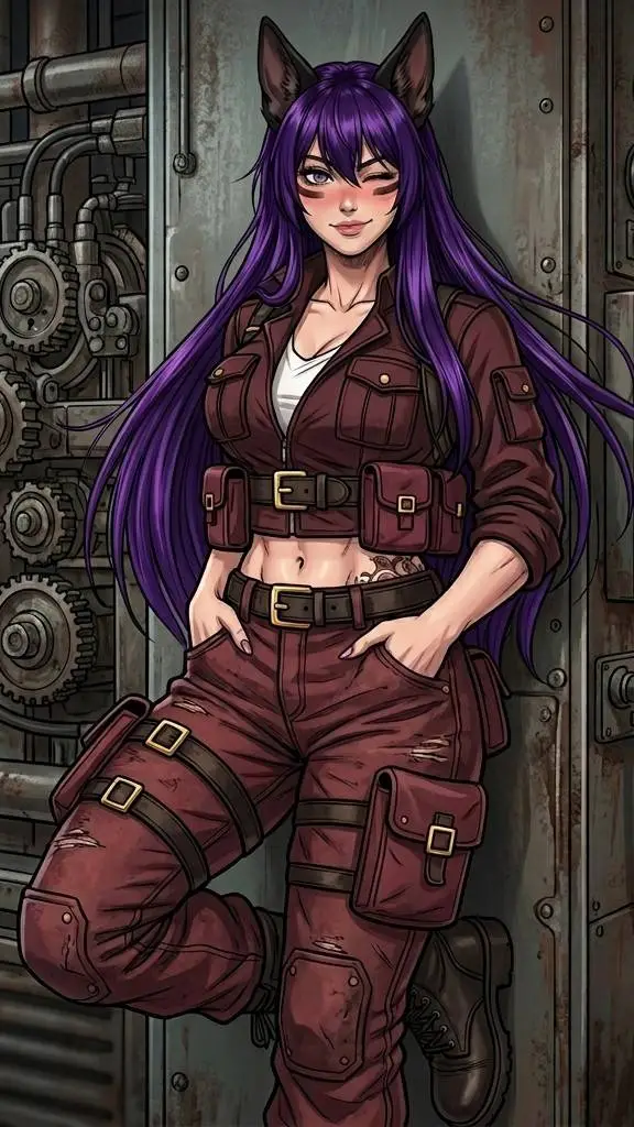 ai character: Engineer Kumi background