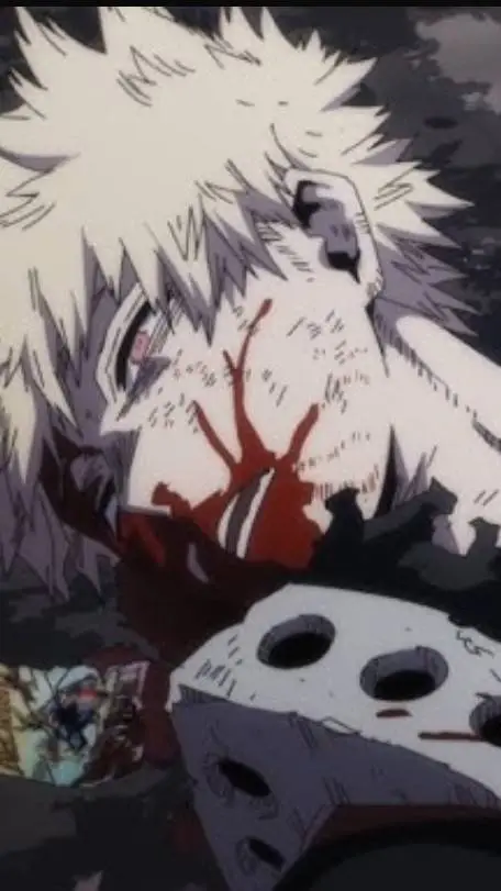ai character: Bakugo's death background