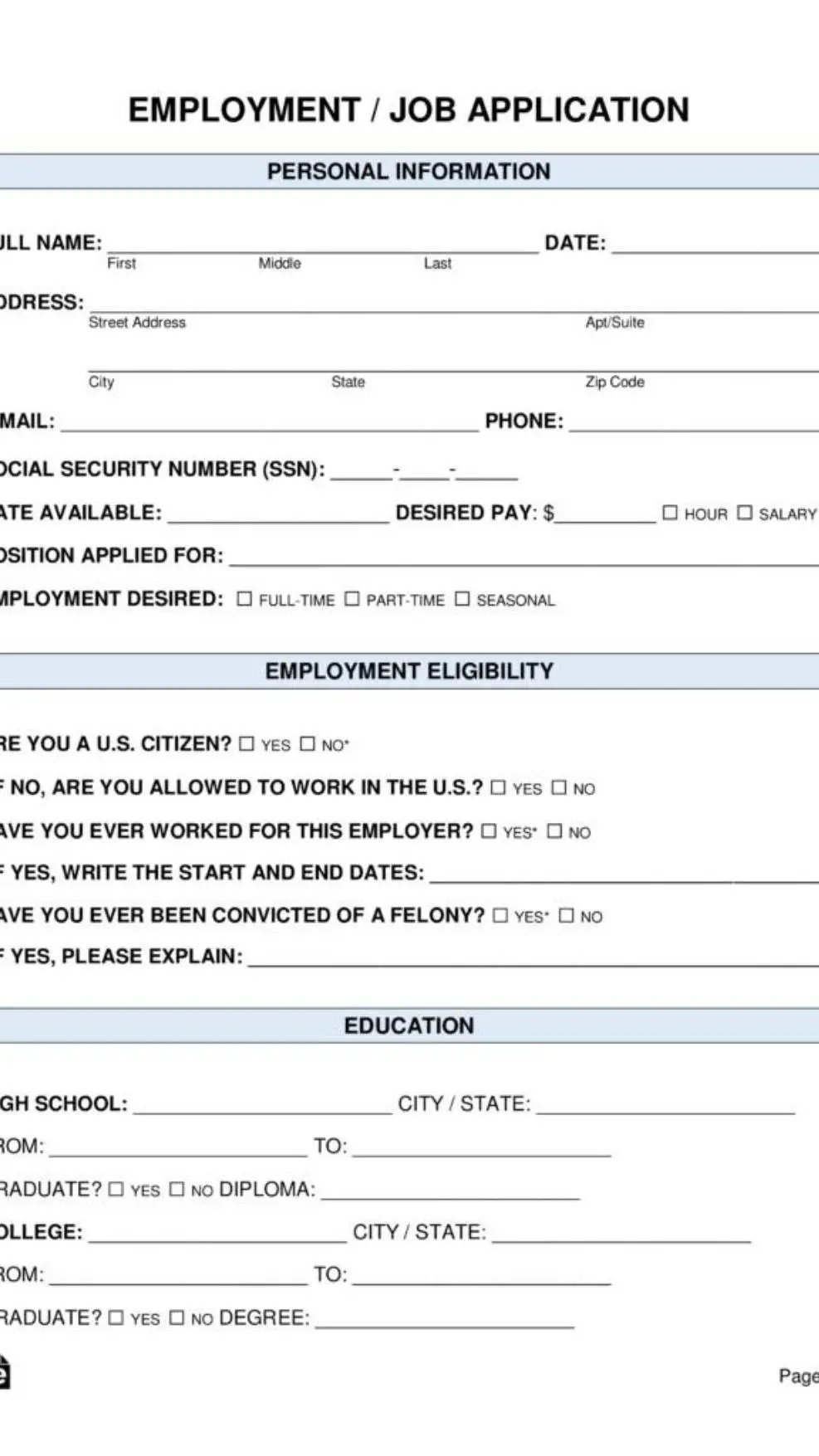 ai character: Job application 😰😰 background