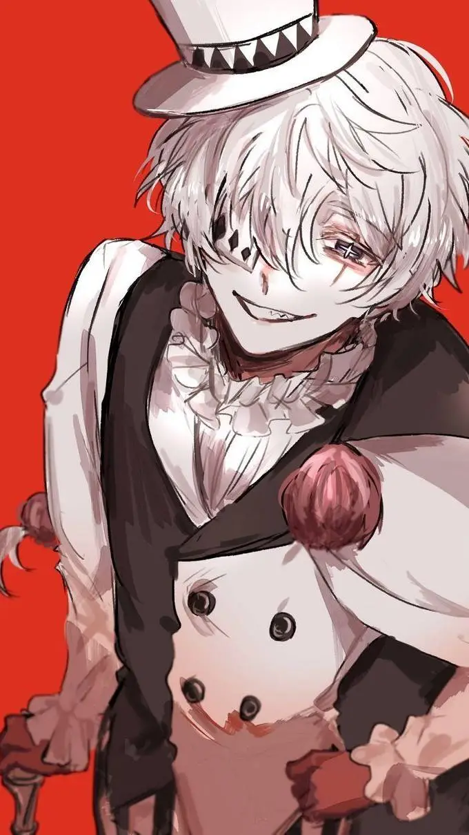 ai character: Card king background