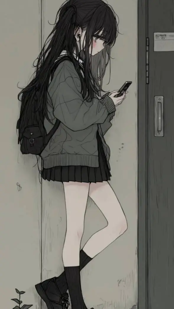 ai character: Tsuki  background