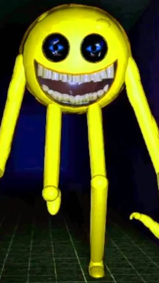 ai character: smiley background