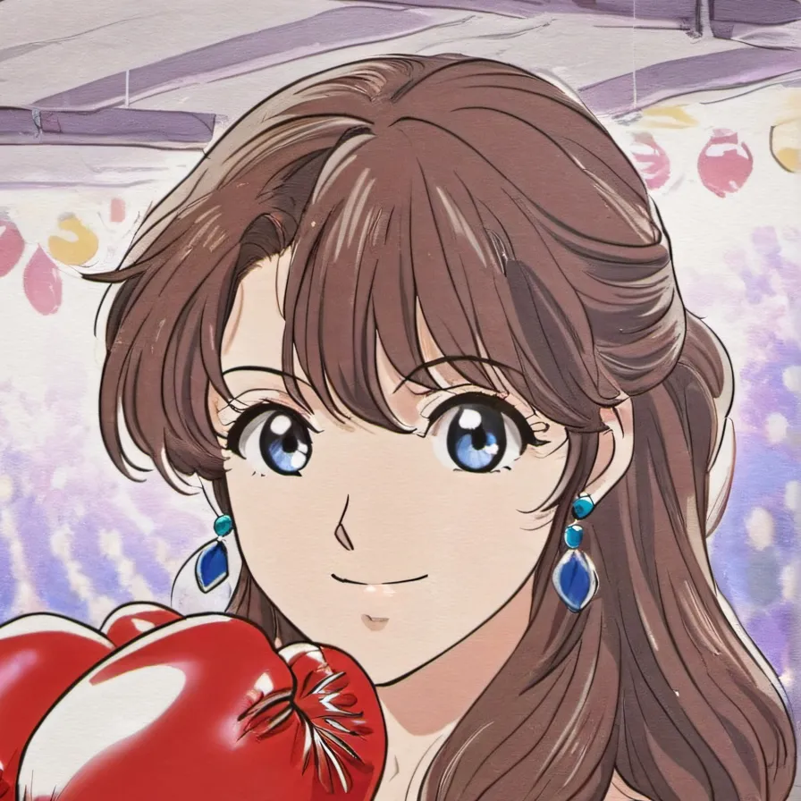 chat with ai character: Emma boxing