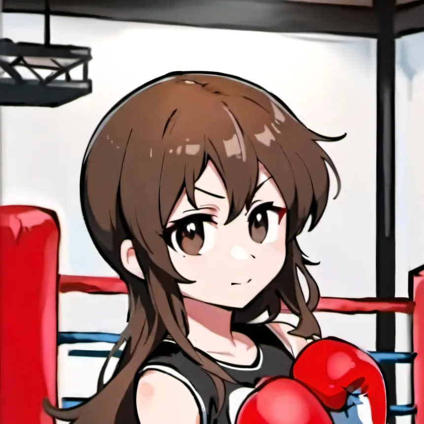 chat with ai character: gf fnf boxing