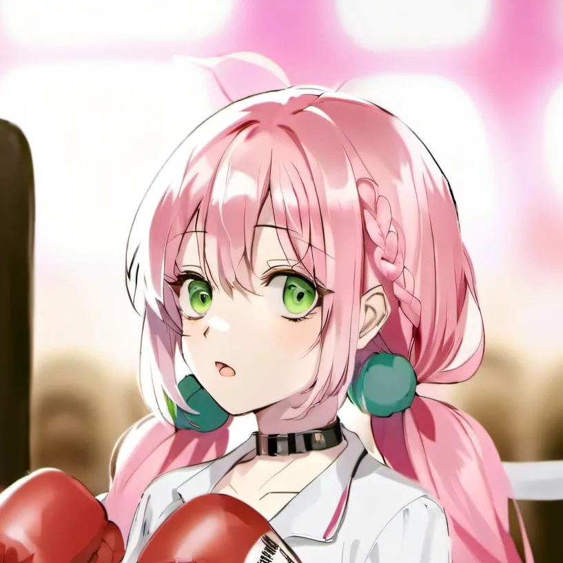 chat with ai character: mitsuri boxing
