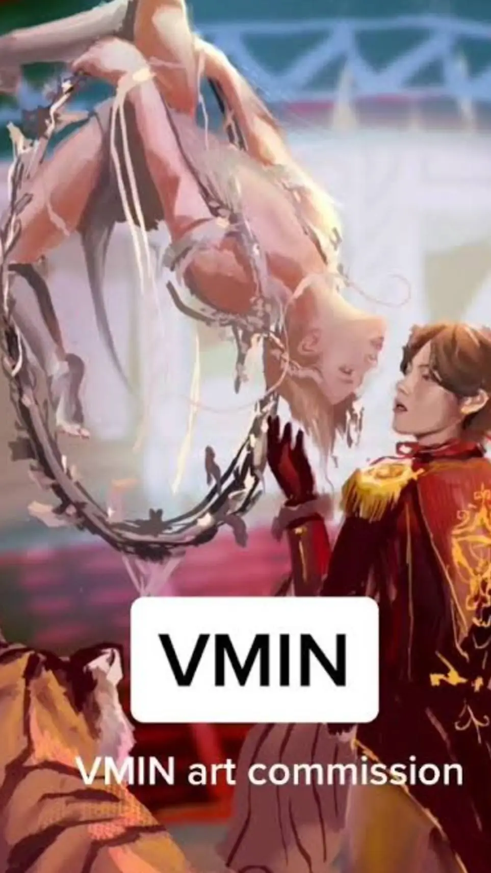 ai character: jimin flash V background