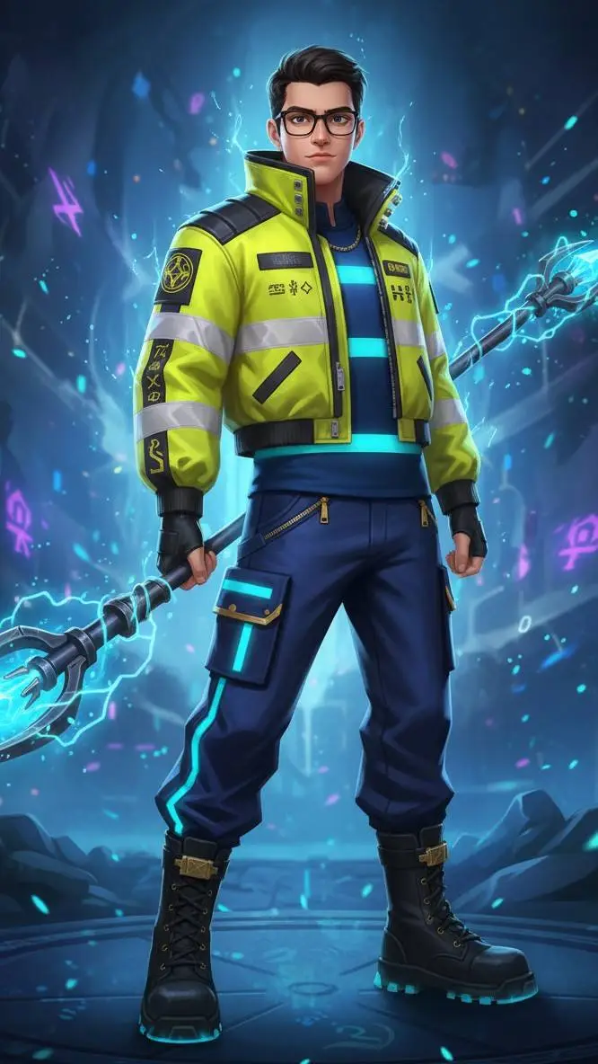 ai character: Maquinista443KPop background