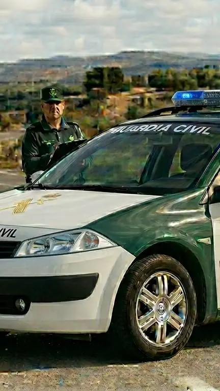 ai character: Guardia civil  background