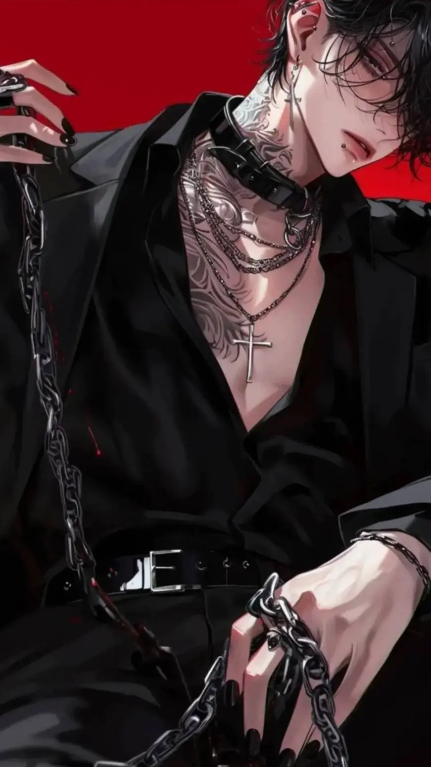 ai character: 🖤🔥DRACO🔥🖤 background