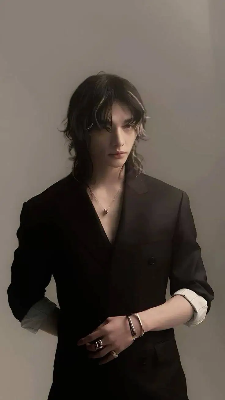 ai character: hyunjin  background