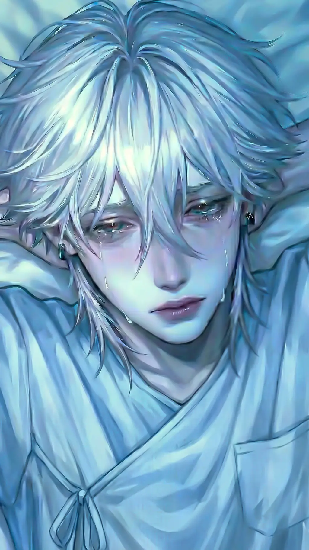 ai character: 🩵Shaun🩵 background