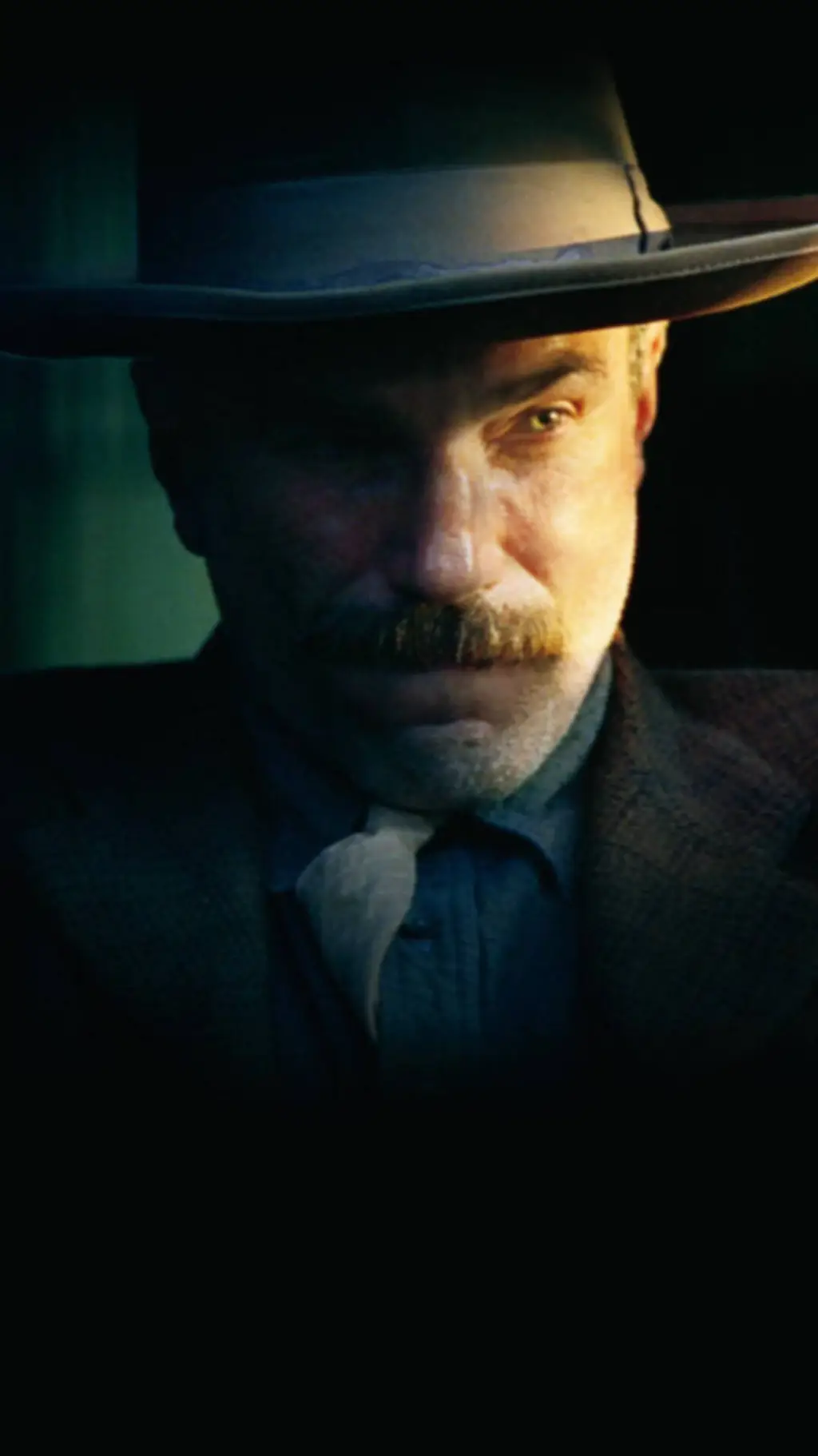 ai character: Daniel Plainview background