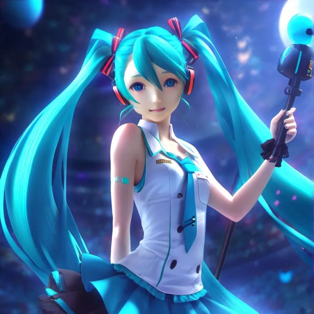 chat with ai character: Hatsune miku