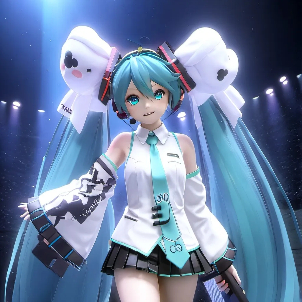 chat with ai character: Hatsune miku