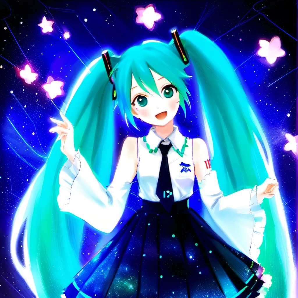 chat with ai character: Hatsune miku