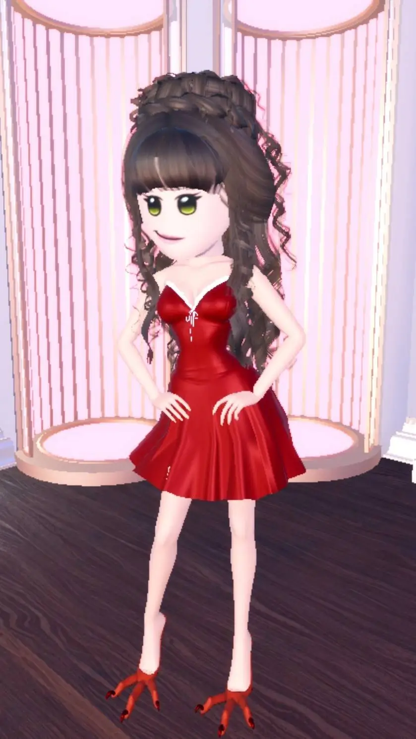 ai character: troll outfit dti background