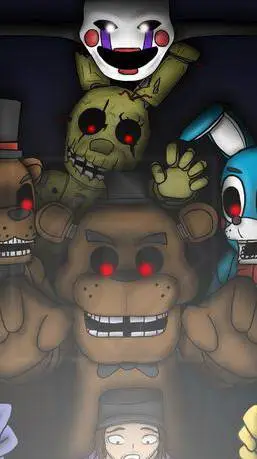 ai character: FNAF background