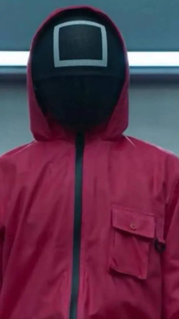 ai character: squid game  background