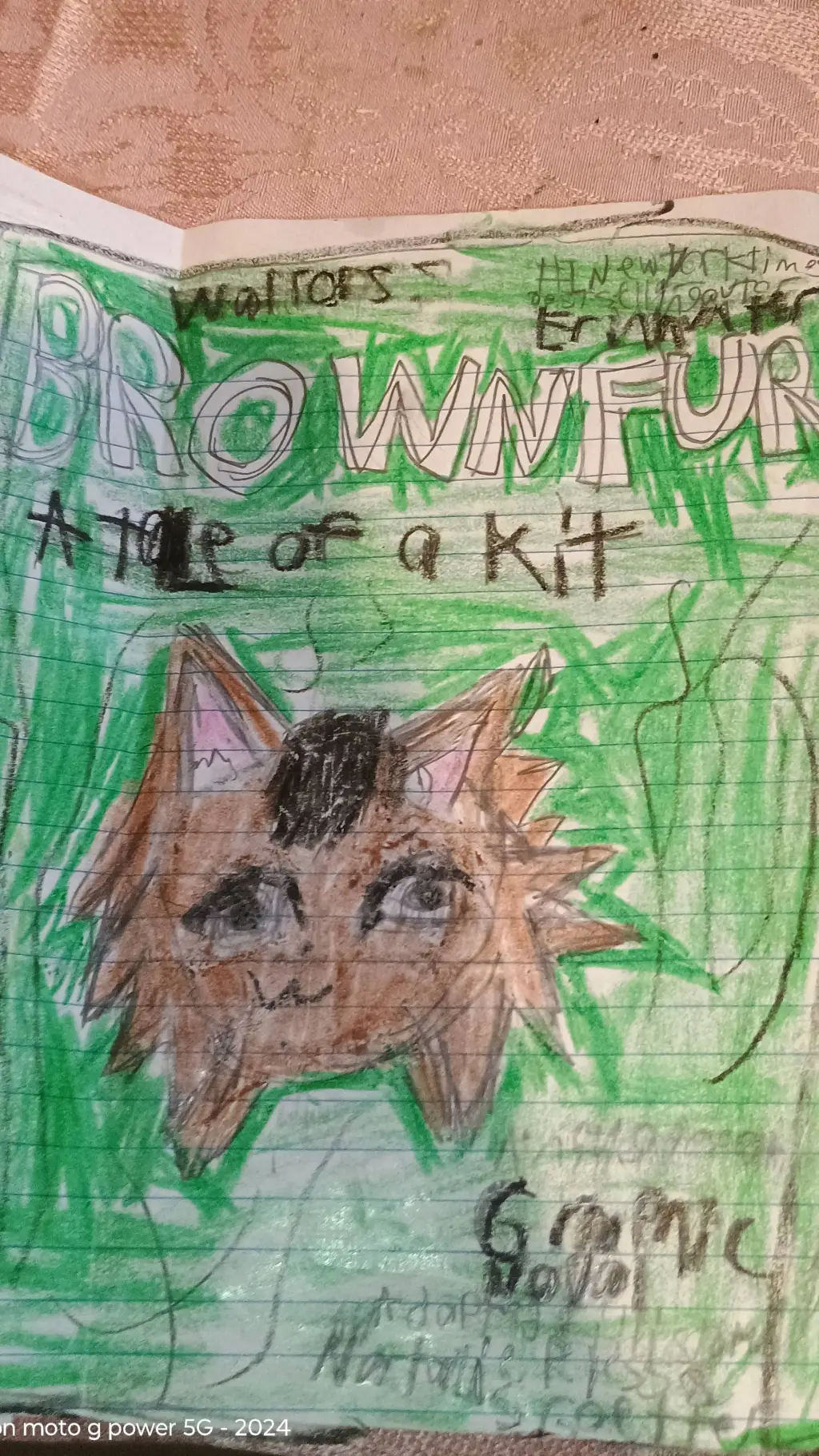 ai character: warrior cats  background