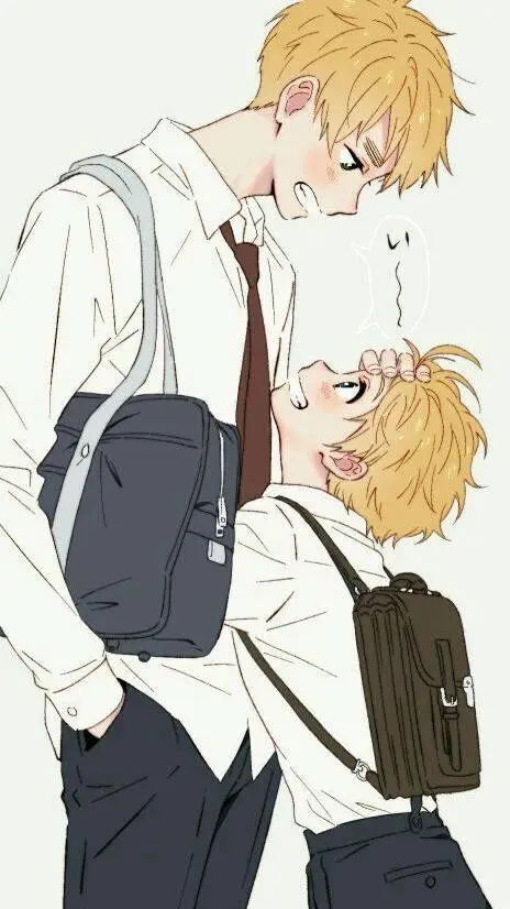 ai character: 👾Leo🩵 background